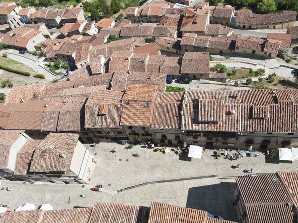 Frias ciudad medieval de Burgos provincia, España — Foto de Stock