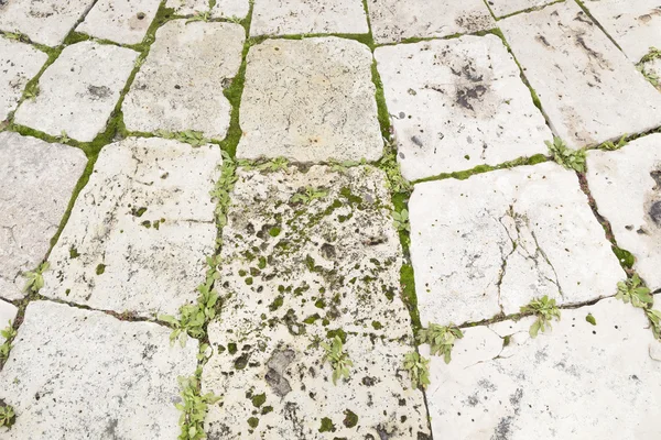 Weathered stones pavement — Stock Photo, Image