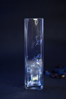 renkli baloncuklar cam