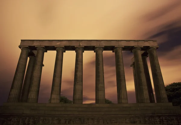 The National Monument, Carlton Hill, Edinburgh — Stock Photo, Image