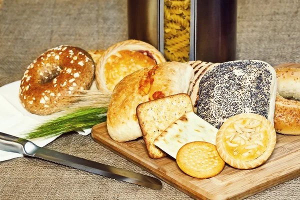 Assortment of bakery products — Stock Photo, Image