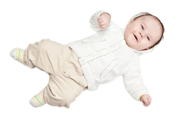 Bambino ragazzo vestito — Foto Stock