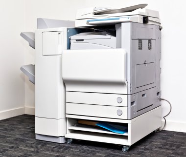 Office copying machine clipart