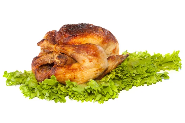 Whole roasted chicken — Stock Photo, Image