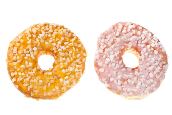 Two Glazed Donuts — Stock Photo, Image