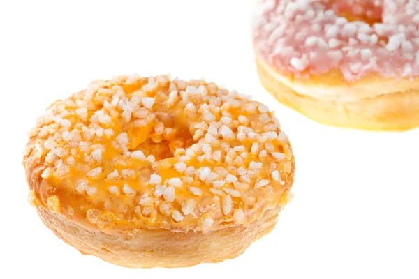 Two Glazed Donuts — Stock Photo, Image