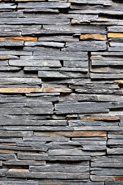 Slate Stone Wall — Stock Photo, Image