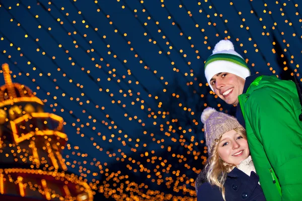 Young couple dating — Stock Photo, Image