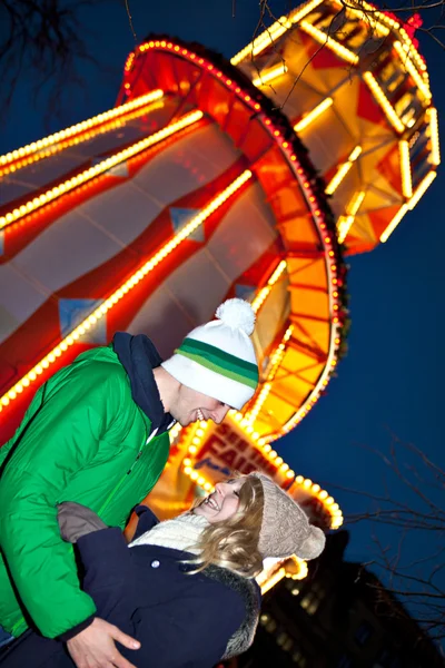 Young couple dating — Stock Photo, Image