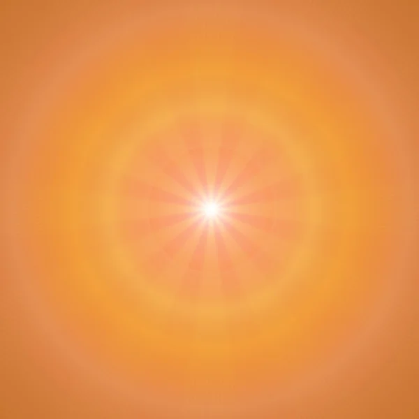 Оранжевый солнечный фон — стоковое фото