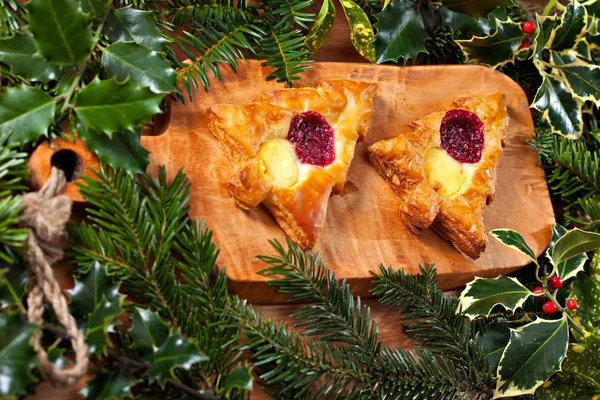 Christmas shape pastry — Stock Photo, Image