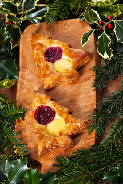 Christmas shape pastry — Stock Photo, Image