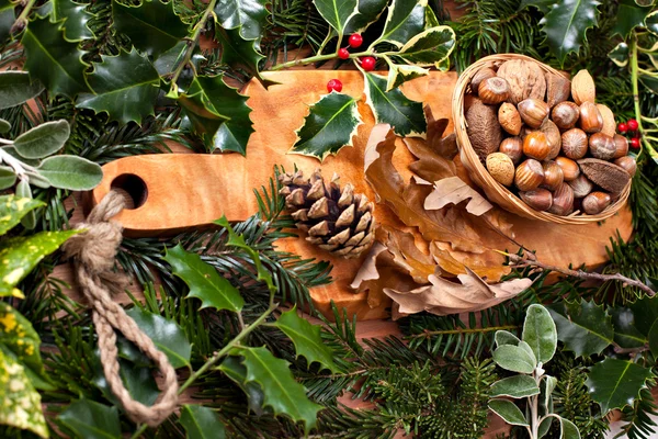 Christmas nuts — Stock Photo, Image