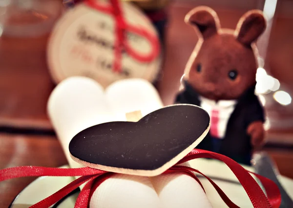 Romantic table setup — Stock Photo, Image