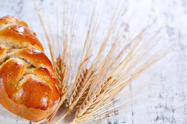 Fresh cinnamon roll — Stock Photo, Image