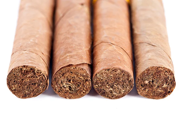 Nahaufnahme der Zigarren-Textur — Stockfoto