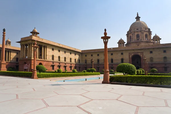 Parlamento indio en Nueva Delhi — Foto de Stock