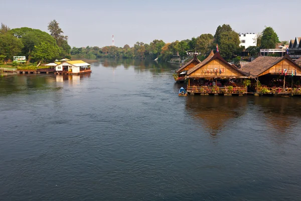 Famoso fiume Kwai in Thailandia — Foto Stock