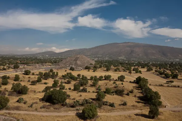 Teotihuacan - město Aztéků — Stock fotografie