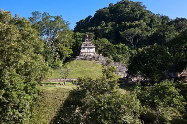 Palenque - slavné mayské místo v Mexiku — Stock fotografie