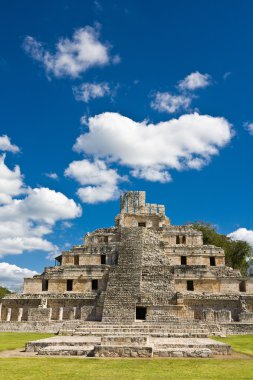 edzna - campeche, Meksika tarafından yakınındaki antik piramit