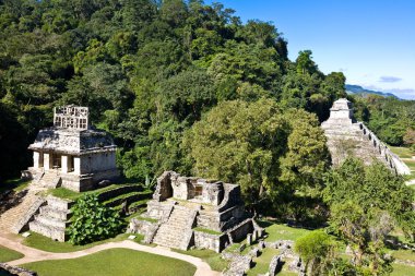 Antik Maya şehir - palenque