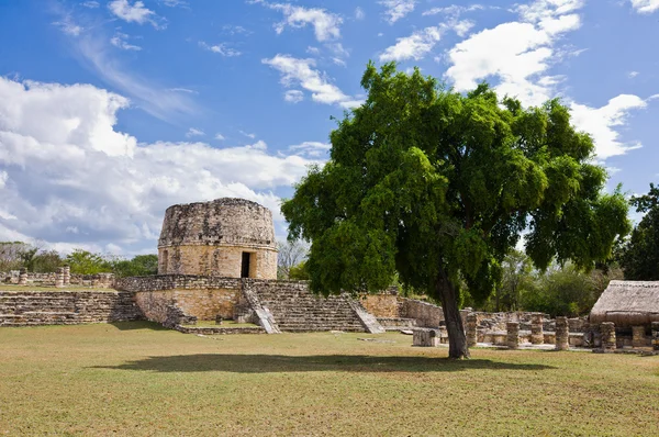 Mayapan - antigua ciudad maya en Yucatán — Foto de Stock