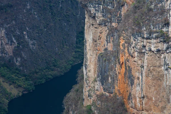 Canyon Sumidero Ansicht — Stockfoto