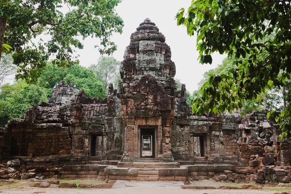 Antika khmer civilisation, templen i angkor wat komplex, Kambodja — Stockfoto
