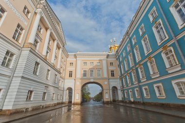 saint-petersburg, Rusya Federasyonu tarafından pushkin şehirde Park ve Kraliyet Sarayı