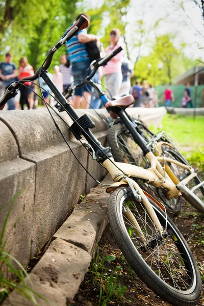 Ir en bicicleta — Foto de Stock