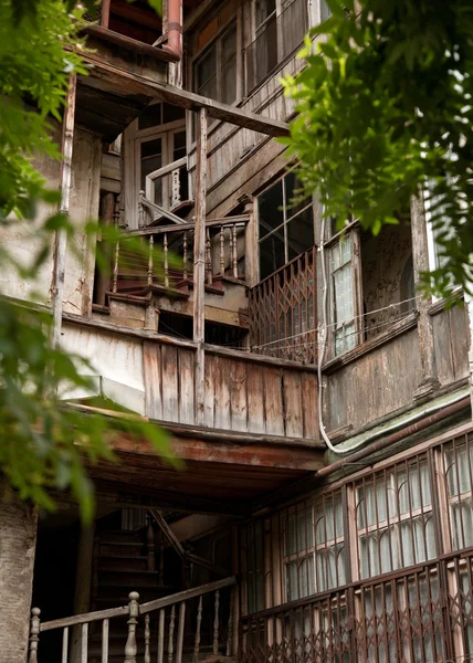 旧木房子 — 图库照片