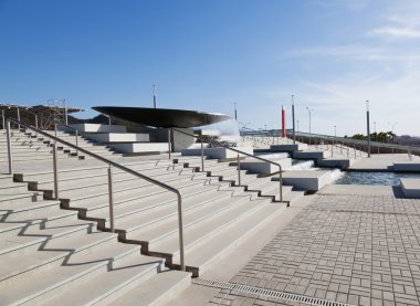 sochi tren istasyonunda Çeşmesi