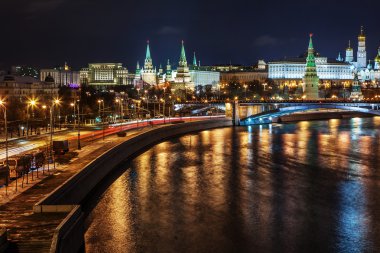 Moskova kremlin görünümünü