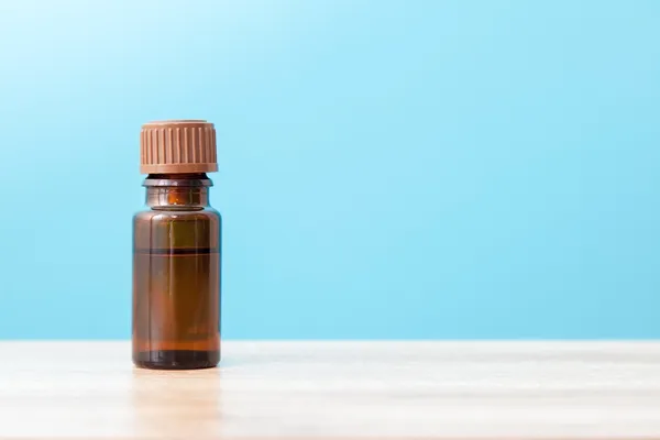 One bottle of essential oil — Stock Photo, Image