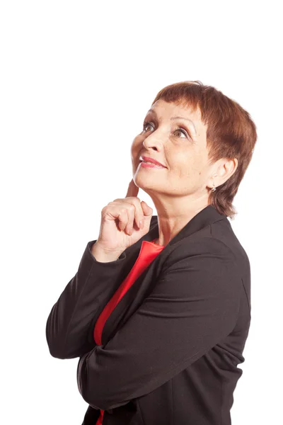 Attractive woman 50 years old — Stock Photo, Image