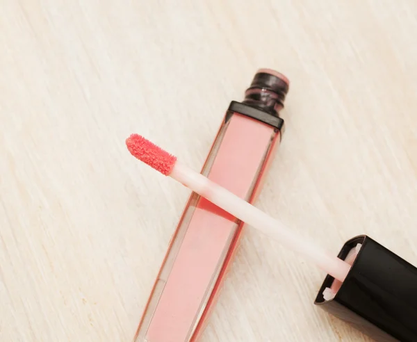 Pink lip gloss — Stock Photo, Image