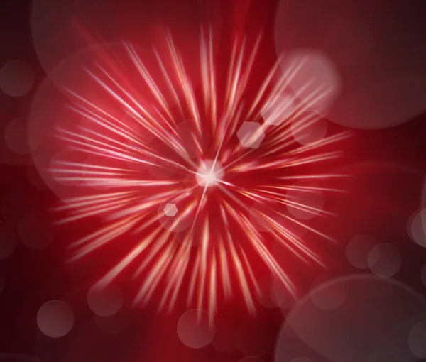 Abstraktes Bild, verschwommenes Feuerwerk mit Bokeh — Stockfoto
