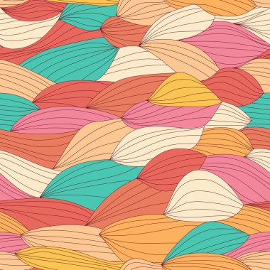 kesintisiz dalga paterni, çizilmiş dalgalar arka plan (sorunsuz bir şekilde t