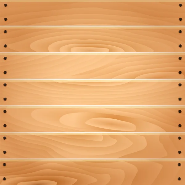 Vektor realistischen Holz Hintergrund. — Stockvektor