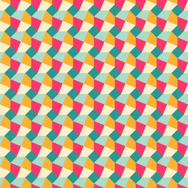 Patrón geométrico abstracto inconsútil colorido . — Vector de stock