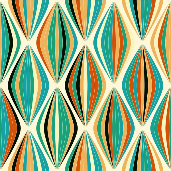 Vector abstracto colorido fondo retro sin costuras — Archivo Imágenes Vectoriales