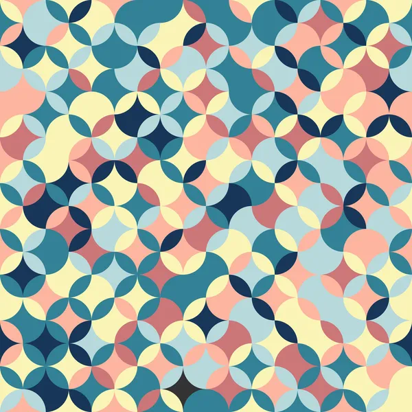 다채로운 추상적인 기하학적 완벽 한 패턴. — 스톡 벡터