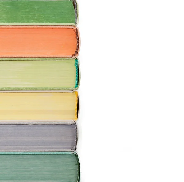 Pár knih izolovaných na bílém pozadí — Stockfoto