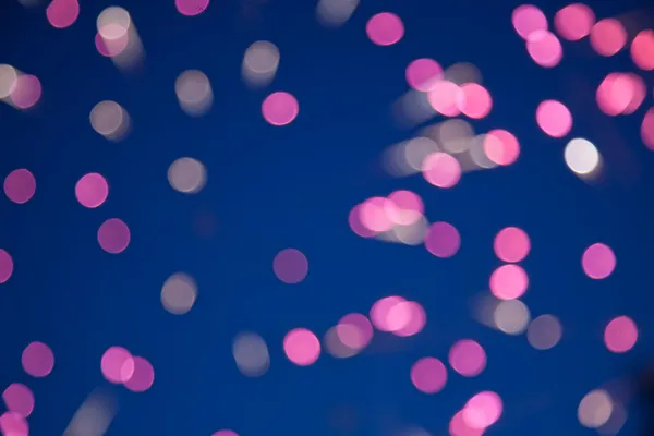 Immagine sfocata dei fuochi d'artificio — Foto Stock