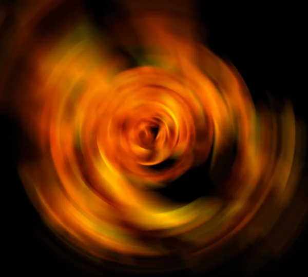 Ярко-абстрактное изображение оранжевого круга — стоковое фото
