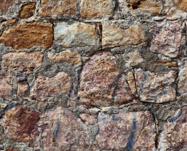 eski taş duvar yüzeyine