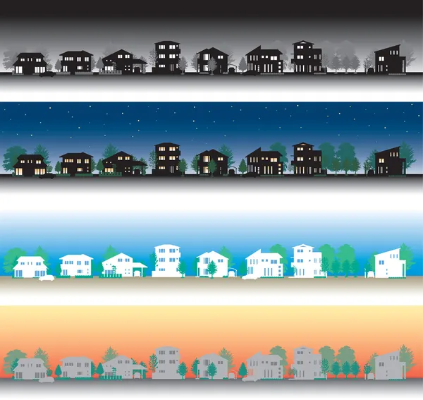 Straßen / Illustration — Stockvektor