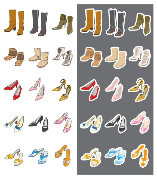 Mode / schoenen — Stockvector