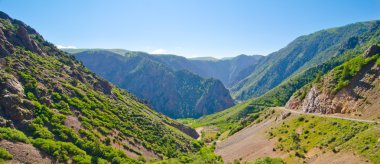 Colorado San Juan dağlarının bir dağ vadi